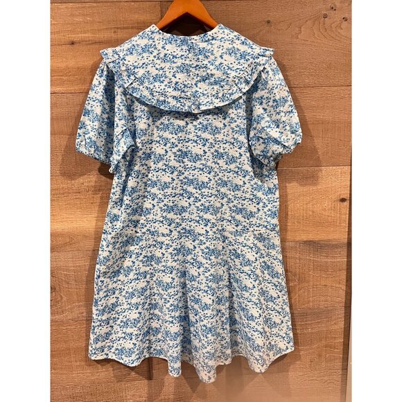 SAMSØE SAMSØE ‘JYTTA’ DRESS WITH FLORAL MOTIFS SIZE M - Picture 5 of 8